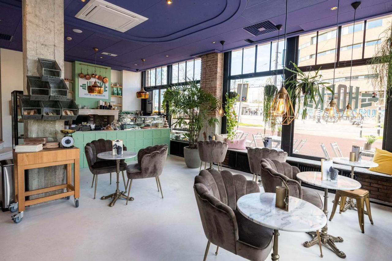 เบสต์ เวสเทิร์น พลัส โฮเต็ล ฮาร์เฮาส์ Hotel อาร์นเฮม ภายนอก รูปภาพ Interior of the restaurant